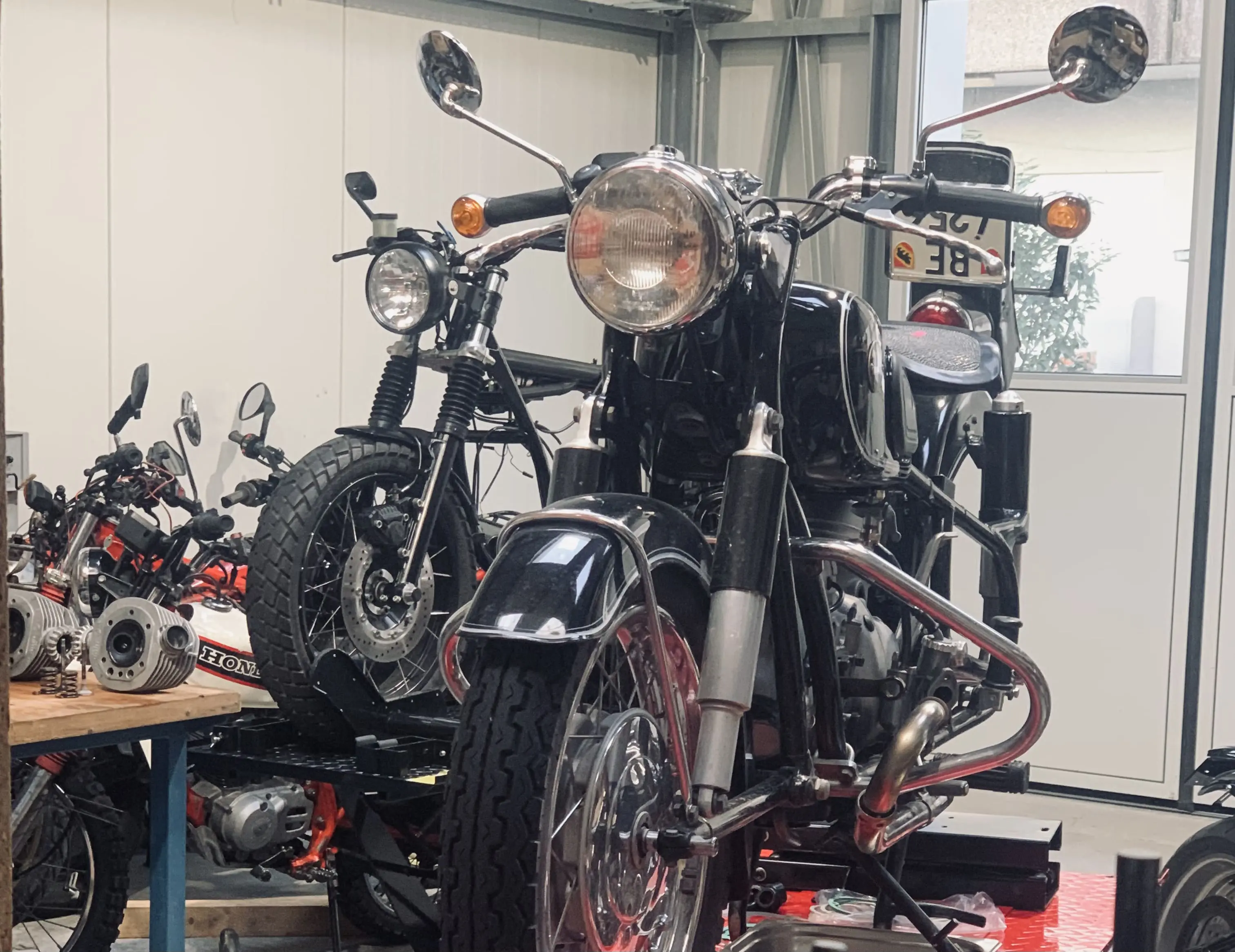 Motorradtransport