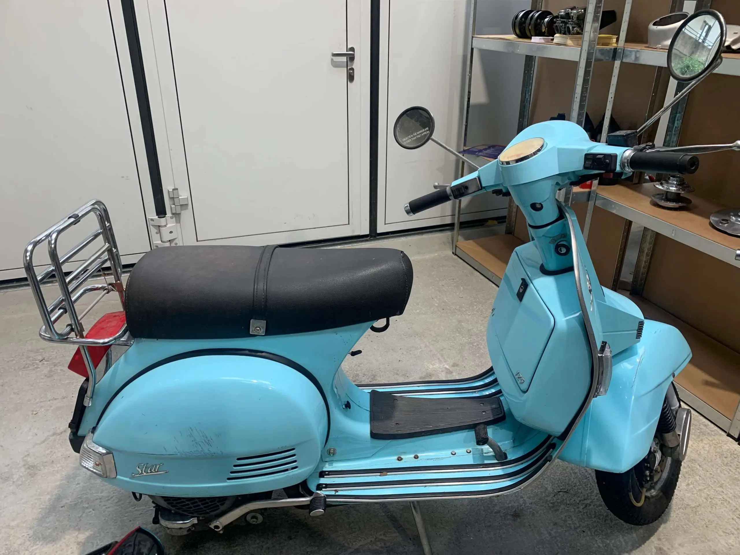 LML 125 Star in hellblau